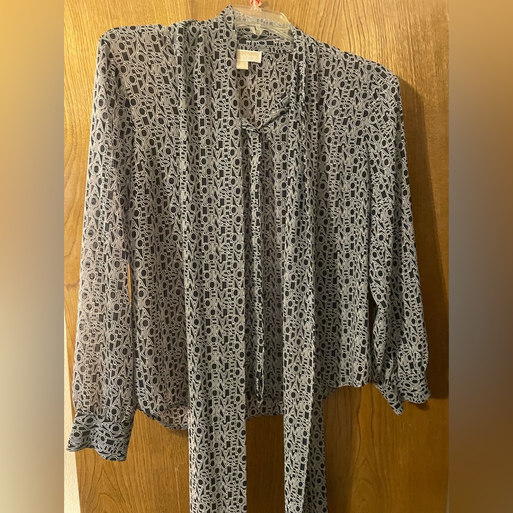 Michael Kors Logo Blouse